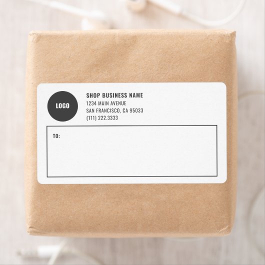 Einfache Mailing-Labels für Firmenlogos (Insitu)