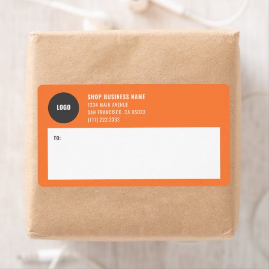 Einfache Mailing-Labels für Firmenlogos (Insitu)