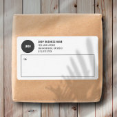 Einfache Mailing-Labels für Firmenlogos