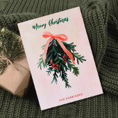 Einfache Malerei ohne Foto Moderne rosa Malerei Einladung