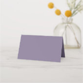 Einfache malt-Blumenhochzeit Platzkarte (Rückseite)