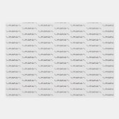 Einfache Mama Typografie Happy Mother Day Geschenkpapier Set (Vorderseite 2)