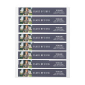 Einfache Marine-Blau-Klasse graduierten Fotos 2016 (Bogen)