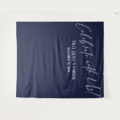 Einfache Marine feiert mit uns! Hintergrund für Fo Wandteppich (Vorderseite (Horizontal))