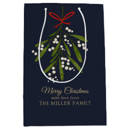 Einfache Marineschmiede Weihnachten Mittlere Geschenktüte