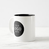 Einfache Markenbezeichnung für benutzerdefinierte  Zweifarbige Tasse (Vorderseite Links)