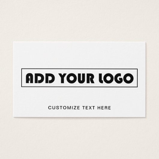 Einfache Markenbezeichnungen für das Firmenlogo (Vorderseite)