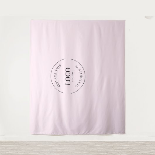 Einfache Markendarstellung für benutzerdefinierte Wandteppich (Vorderseite)