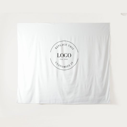 Einfache Markendarstellung für benutzerdefinierte Wandteppich (Vorderseite (Horizontal))