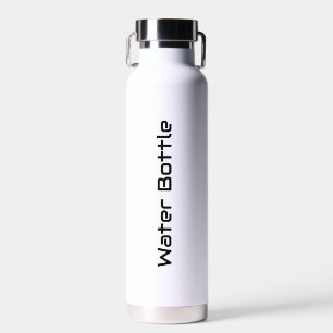 Einfache Markenförderung 22oz Weiß Trinkflasche