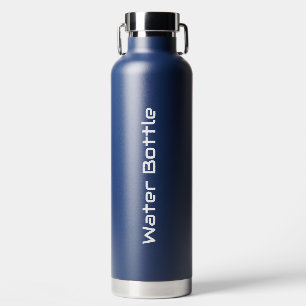 Einfache Markenförderung 32oz Navy Trinkflasche