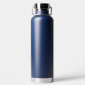 Einfache Markenförderung 32oz Navy Trinkflasche (Rückseite)