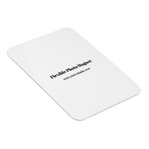 Einfache Markenförderung 3" x 4" flexibles Foto Magnet