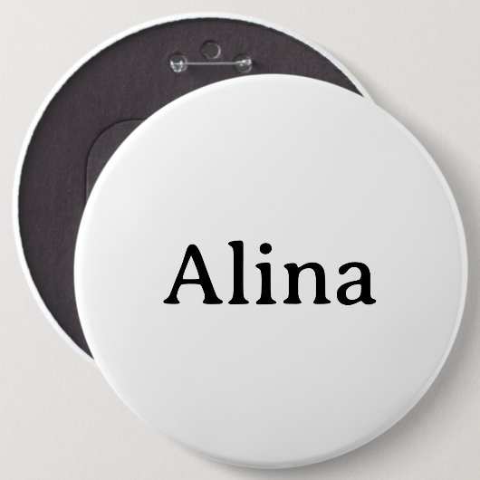 Einfache Markenförderung Riesig 6" Rund Button (Vorne & Hinten)
