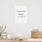 Einfache Markenförderung Standard-Halbglanz 16"x24 Poster (Küche)
