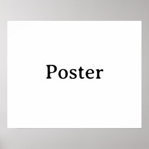 Einfache Markenförderung Standard-Halbglanz 20"x16 Poster