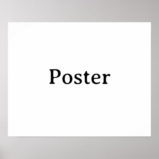 Einfache Markenförderung Standard-Halbglanz 20"x16 Poster (Vorne)