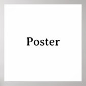 Einfache Markenförderung Standard-Halbglanz 24"x24 Poster (Vorne)