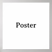 Einfache Markenförderung Standard-Halbglanz 30,5 c Poster (Vorne)