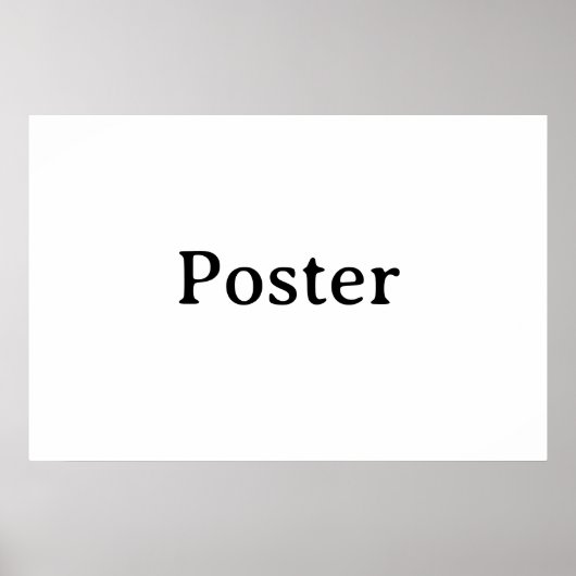Einfache Markenförderung Standard-Halbglanz 30"x20 Poster (Vorne)