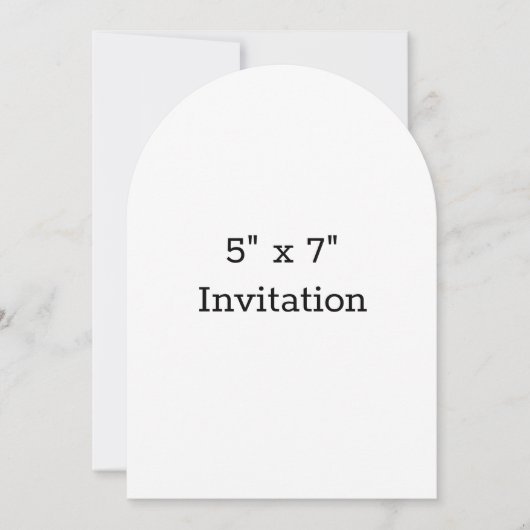 Einfache Markenförderungsbogen 5" x 7" Einladung (Vorderseite)