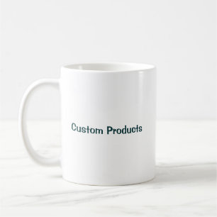 Einfache Markenwerbung 11oz-Kaffeetasse Kaffeetasse