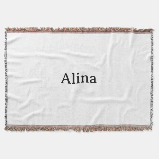 Einfache Markenwerbung 137cm x 97cm Decke (Vorderseite)