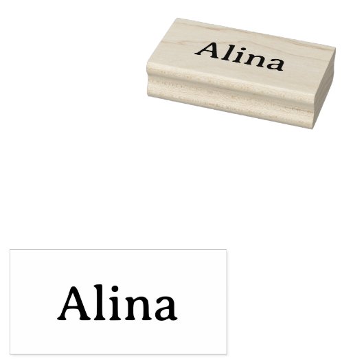 Einfache Markenwerbung 1,5" x 3" Gummistempel (Stempel)
