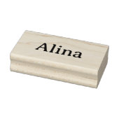 Einfache Markenwerbung 1,5" x 3" Gummistempel (Stempel)