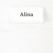 Einfache Markenwerbung 2' x 1' Innen Banner (InSitu)