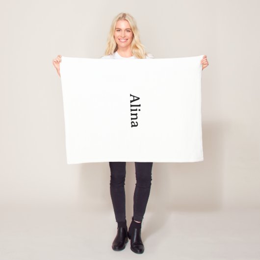 Einfache Markenwerbung 30" x 40" Fleecedecke (Beispiel)