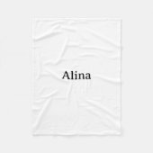 Einfache Markenwerbung 30" x 40" Fleecedecke (Vorderseite)