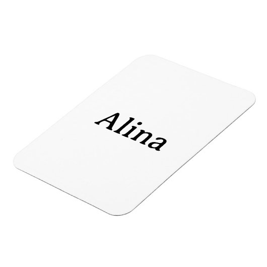 Einfache Markenwerbung 3" x 4" Flexibles Foto Magnet (Linke Seite)