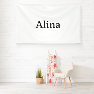 Einfache Markenwerbung 6' x 10' Innen Banner