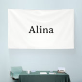 Einfache Markenwerbung 6' x 10' Innen Banner (Messe)