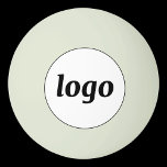 Einfache Markenwerbung für Logos Tischtennisball<br><div class="desc">Fügen Sie diesem Design Ihr eigenes Logo hinzu. Minimalistisch und beruflich. Günstig als Werbemittel für Ihre Mitarbeiter, Kunden und Kunden. Perfekt als Geschenkartikel für eine Messe oder eine Firmenveranstaltung, um die Markentreue zu fördern. Wählen Sie das Glühen in der dunklen Farbe, oder eine andere Farbe, um Ihr Branding Anzug.</div>