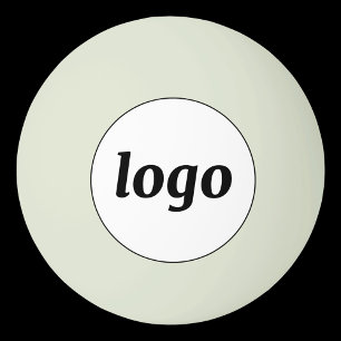Einfache Markenwerbung für Logos Tischtennisball