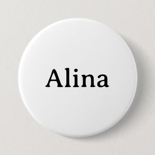 Einfache Markenwerbung Großer runder Knopf 3" Button