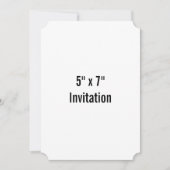 Einfache Markenwerbung Karte 5" x 7"  (Vorderseite)