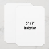 Einfache Markenwerbung Karte 5" x 7"  (Vorne/Hinten)
