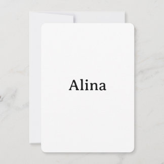 Einfache Markenwerbung Rund 11,4 cm x 15,9 cm Einladung