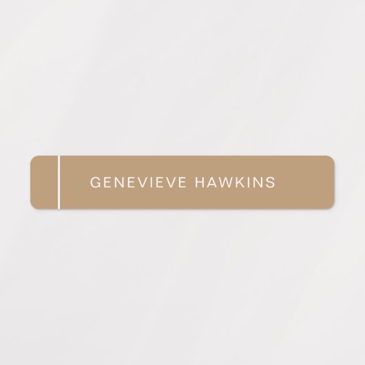 Einfache Markierungen für Linennamen Etiketten (Design 2)