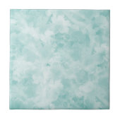 Einfache Marmor Aquamarin Blue Fliese (Vorderseite)