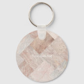 Einfache Marmor Schlüsselanhänger (Rückseite)