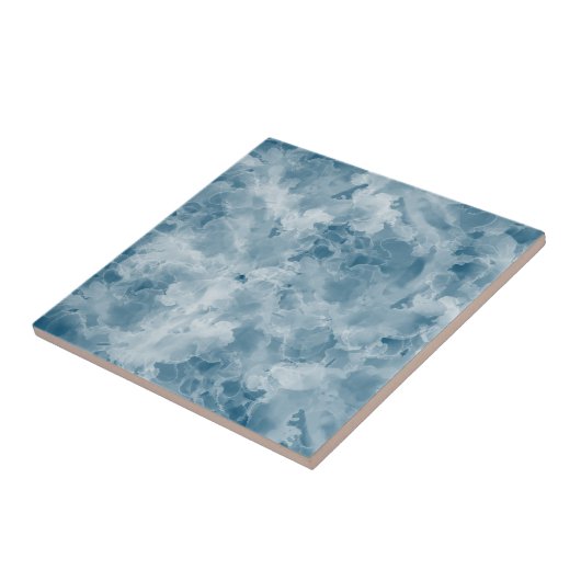 Einfache Marmorblauer Hintergrund Fliese (Seite)