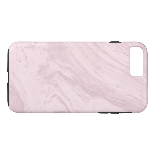 Einfache Marmortextur Personalisiert Case-Mate iPhone Hülle (Rückseite (Horizontal))
