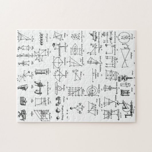 Einfache Maschinen ~ Mechaniks ~ Ephraim Kammern ~ Puzzle (Horizontal)