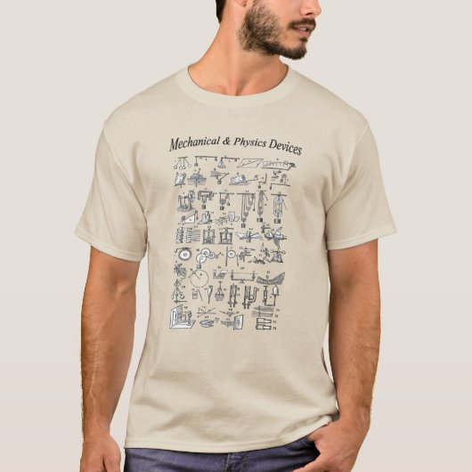 Einfache Maschinen ~ Mechanische und physikalische T-Shirt (Vorderseite)