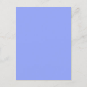 einfache Massivfarbe, individuell blau pastellfarb Postkarte