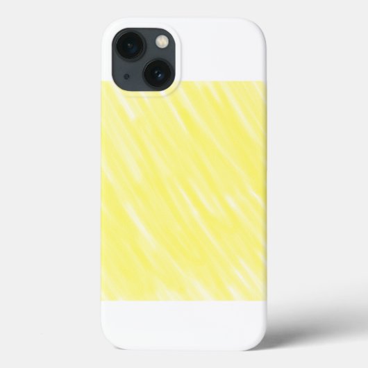 einfache Massivfarbe, kundengelb, pastellfarben un Case-Mate iPhone Hülle (Rückseite)